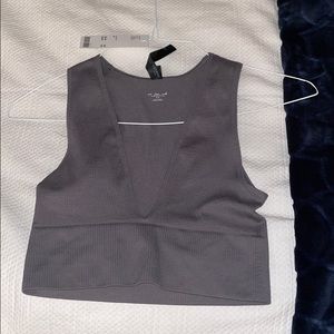 Out from under plunge top